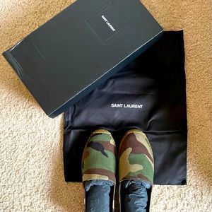 RARE - Saint Laurent Camouflage Espadrilles !!!